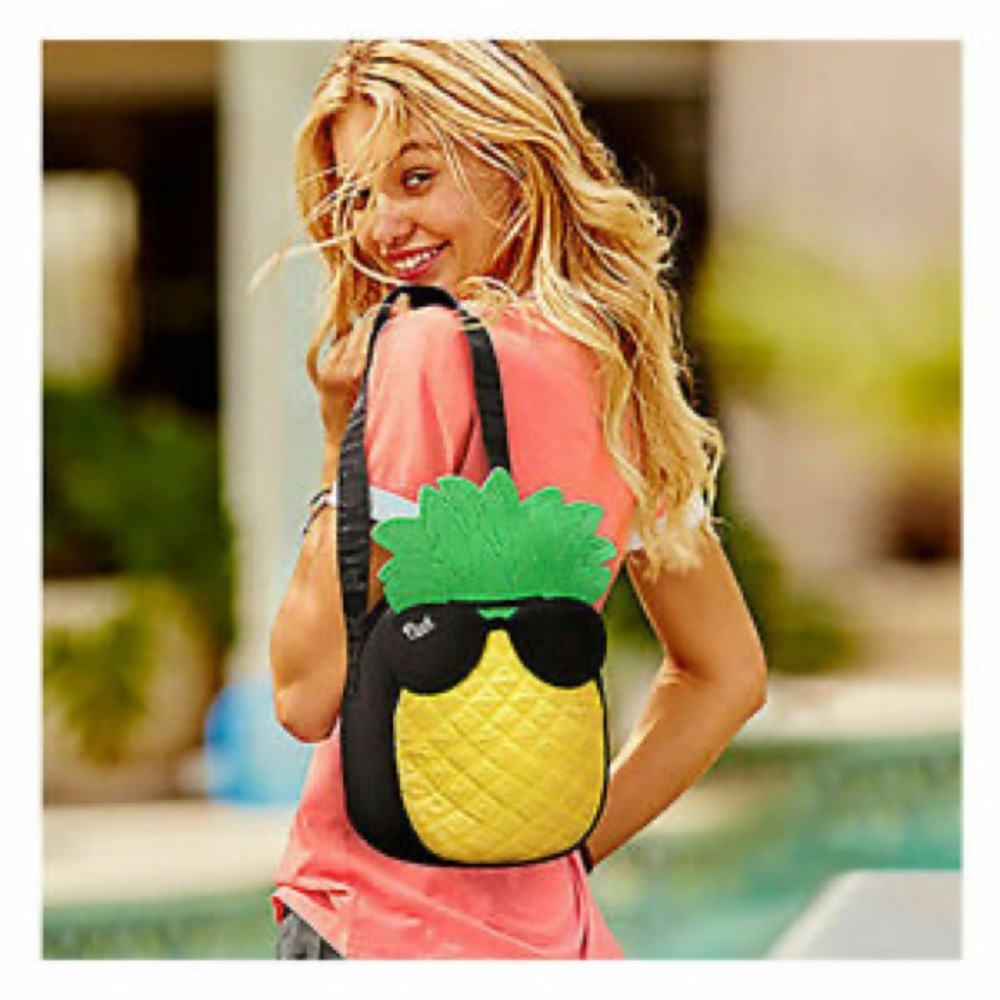 Victoria’s Secret PINK pineapple bag